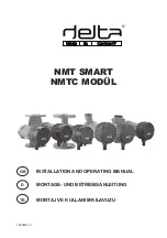 Preview for 1 page of Delta NMT SMART Series Installation And Operating Manual