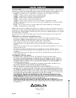 Preview for 20 page of Delta OIL-FREE AIR COMPRESSOR CP503 Instruction Manual