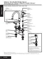 Предварительный просмотр 1 страницы Delta Orleans 2457 Series Parts List