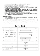 Предварительный просмотр 2 страницы Delta PARTY TENT 20’x20’ PE Instructions Manual