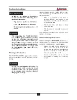 Preview for 13 page of Delta PG-25 Installation And Maintenance Manual