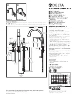 Delta Pilar 980T-SD-DST Specification Sheet предпросмотр