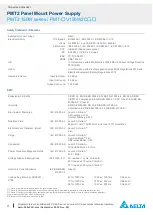 Preview for 4 page of Delta PMT-12V150W2C Series Technical Data Sheet