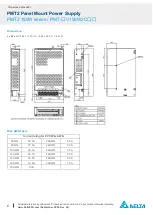 Preview for 6 page of Delta PMT-12V150W2C Series Technical Data Sheet