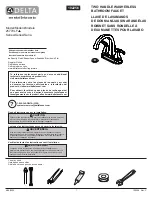 Delta PORTWOOD 25770LF-R Manual preview