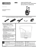 Delta Prelude C41901-WH Installation Manual preview