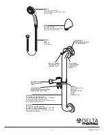 Предварительный просмотр 5 страницы Delta PW124HDF Series Installation Instructions Manual