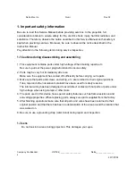 Preview for 4 page of Delta Qumi_DP274-A13VVxA Service Manual