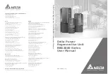 Delta REG2000 Series User Manual preview