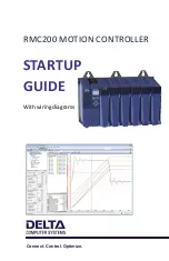 Delta RMC200 Startup Manual предпросмотр