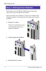 Preview for 4 page of Delta RMC70 Startup Manual