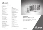 Delta RTU-CN01 Operation Manual preview