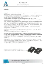 Delta SDI-60/CAT5 User Manual preview