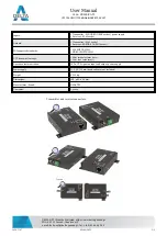 Предварительный просмотр 2 страницы Delta SDI-60/CAT5 User Manual