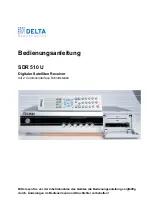 Delta SDR 510 U Manual preview
