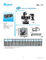 Delta SFB0212H Specification Sheet preview