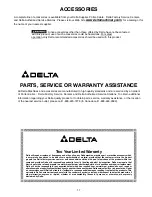 Предварительный просмотр 17 страницы Delta ShopMaster 638517-00 Instruction Manual