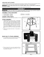 Предварительный просмотр 8 страницы Delta ShopMaster BS150LS Instruction Manual