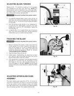 Предварительный просмотр 13 страницы Delta ShopMaster BS150LS Instruction Manual