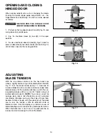 Предварительный просмотр 10 страницы Delta ShopMaster BS220LS Instruction Manual