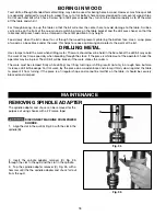 Preview for 18 page of Delta ShopMaster DP400 Instruction Manual