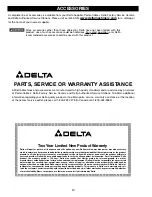 Preview for 20 page of Delta ShopMaster DP400 Instruction Manual