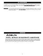 Предварительный просмотр 19 страницы Delta ShopMaster JT160 Instruction Manual