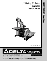 Delta ShopMaster SA150 Instruction Manual preview