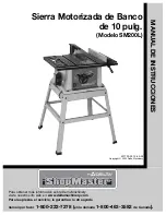 Предварительный просмотр 27 страницы Delta SHOPMASTER SM200L Instruction Manual