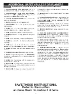 Preview for 4 page of Delta ShopMaster TP300 Instruction Manual