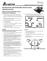 Delta SIG80 Installation And Operating Instructions предпросмотр