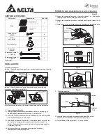 Предварительный просмотр 2 страницы Delta SIG80 Installation And Operating Instructions