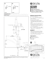 Delta Signature 141-WF Specification Sheet предпросмотр