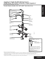 Предварительный просмотр 1 страницы Delta Signature 340 Series Specification Sheet