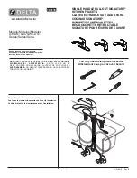 Delta SIGNATURE 470-DST Installation Instructions Manual preview