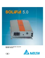 Delta SOLIVIA 5.0 Operation And Installation Manual preview