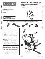 Delta Spree 532LF-WF Installation Instructions Manual предпросмотр