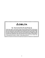 Preview for 18 page of Delta SS350 Instruction Manual