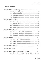 Предварительный просмотр 3 страницы Delta STS 16A User Manual