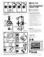 Предварительный просмотр 1 страницы Delta T13020 Specification Sheet