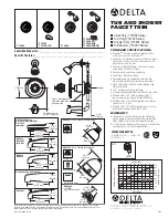 Delta T13022 Specification Sheet предпросмотр