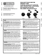 Preview for 1 page of Delta T13391 Instructions Manual