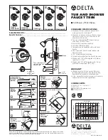 Delta T13420 Specification Sheet предпросмотр