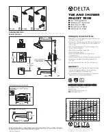 Delta T17086 Specification Sheet предпросмотр