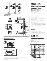 Delta T17T086 Specification Sheet предпросмотр