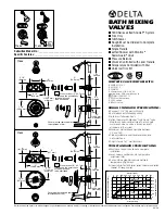 Delta T1848 Specification Sheet предпросмотр