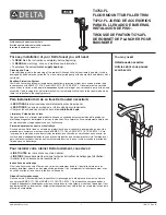 Delta T4752-FL Quick Start Manual предпросмотр