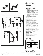 Delta T4786 Specification Sheet предпросмотр