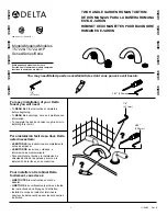 Delta T5722 Series Installation Manual предпросмотр