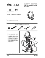 Предварительный просмотр 1 страницы Delta TALBOTT 16968-DST Series Installation Instructions Manual